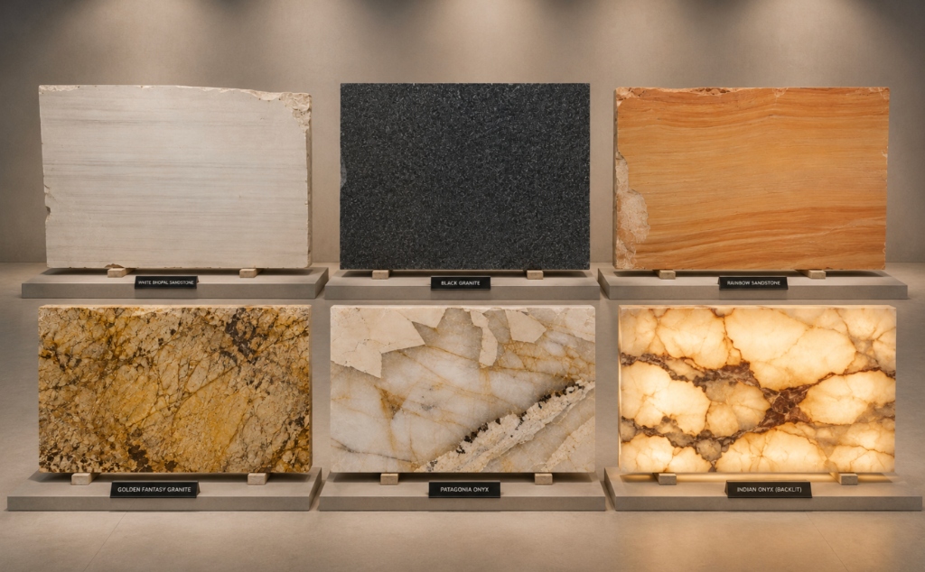 Sunrise Natural Stones - showroom